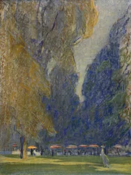 Tee in den Kensington Gardens, 1914, 1920
