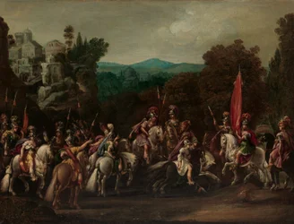 Abreise der Amazonen, 1620er Jahre