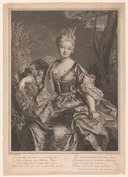 Porträt von Marguerite Henriette de La Briffe Le Bret als Ceres