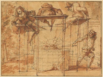 Harlekin Espirit Follet: Das Festmahl des Komikers