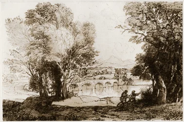 Eine italienische Landschaft, 1913
