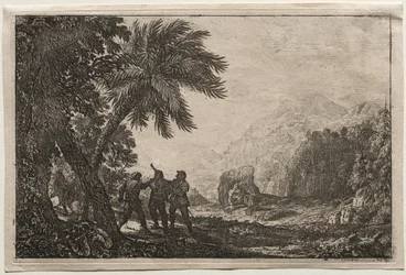 Landschaft mit Räubern