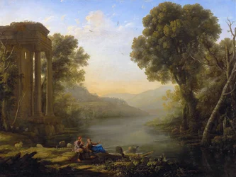 Pastorale Landschaft