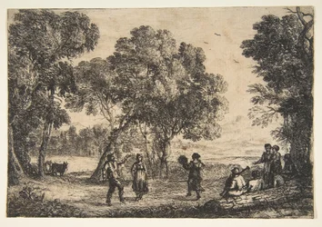 Der Bauerntanz Kleine Platte, ca. 1637