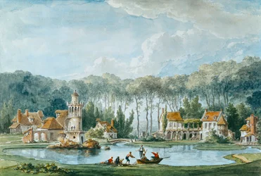 Das Hameau, Petit Trianon, 1786