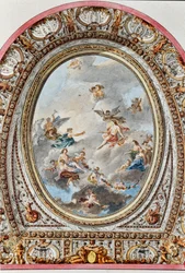 Die Decke des Theaters, aus 