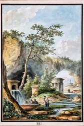 Titelseite mit Garten, aus 