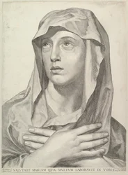 Büste der Jungfrau, 1650