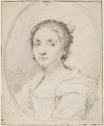 Porträt der Virginia de Vezzo da Velletri
