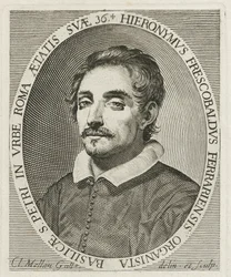 Porträt des Komponisten Girolamo Frescobaldi 1583-1643, 1634