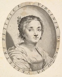 Virginia da Vezzo, Ehefrau von Simon Vouet, 1626