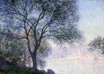 Antibes vom Salis aus gesehen, 1888