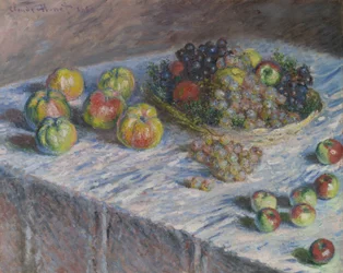 Äpfel und Trauben