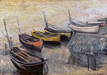 Boote am Strand