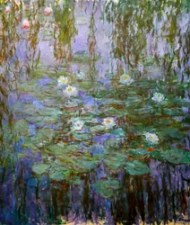 Blaue Seerosen (Detail)