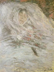 Camille Monet (1847-79) auf ihrem Totenbett, 1879
