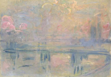 Charing Cross Bridge, um 1900