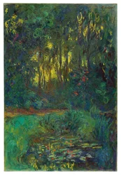 Ecke des Seerosenteichs, ca. 1918-19