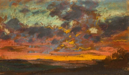 Sonnenuntergang, um 1868