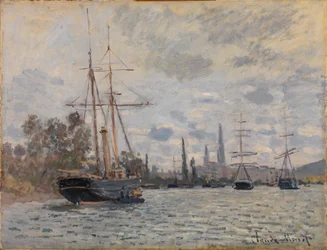 Die Seine bei Rouen