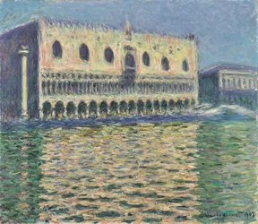 Der Dogenpalast in Venedig