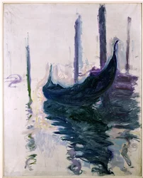 Gondeln in Venedig, 1908