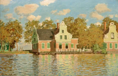 Häuser am Wasser in Zaandam
