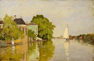 Häuser an der Achterzaan, 1871