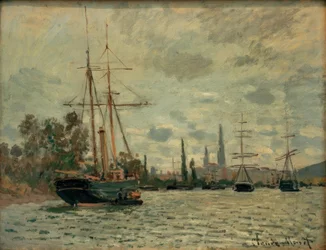 Die Seine bei Rouen