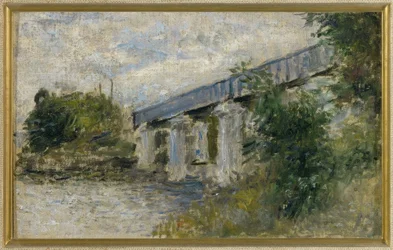 Die Eisenbahnbrücke in Argenteuil