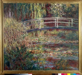 Der Seerosenteich, rosa Harmonie, 1900. Maße: 0,89 x 1,00 m. Paris, Musée d