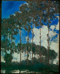 Die Pappeln am Ufer der Epte