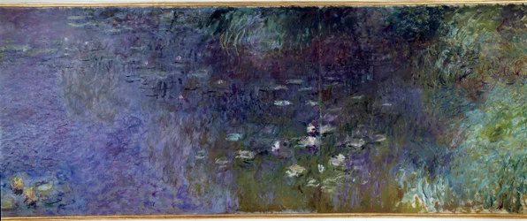 Die Seerosen: Morgen (Detail)