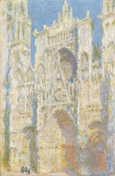 Kathedrale von Rouen, Westfassade, Sonnenlicht