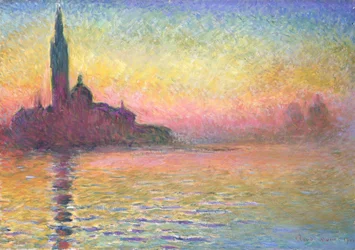 San Giorgio Maggiore bei Dämmerung