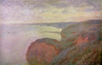Steile Klippen bei Dieppe, 1897