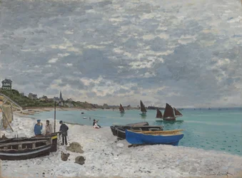 Der Strand von Sainte-Adresse