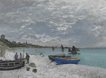 Der Strand von Sainte-Adresse, 1867