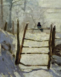 Die Elster (Detail)