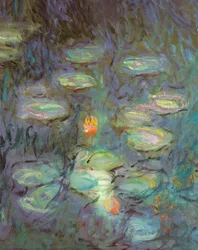 Die Seerosen: Morgen (Detail)
