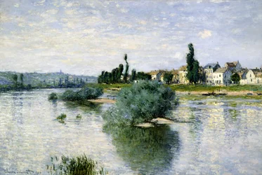 Die Seine bei Lavacourt