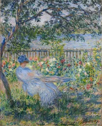 Die Terrasse in Vétheuil