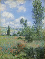 Blick auf Vétheuil