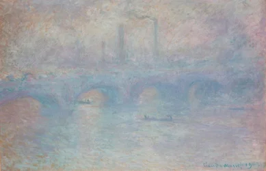 Waterloo Bridge. Nebeleffekt