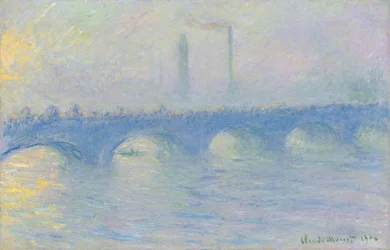 Waterloo-Brücke, Nebeleffekt