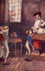 Dotheboys Hall, Frontispiz aus 