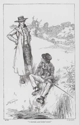 Illustration für Lavengro von George Borrow (Litho)