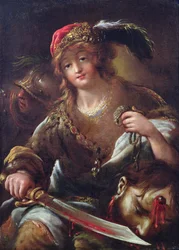 David mit dem Kopf von Goliath, ca. 1640