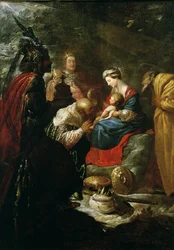 Die Anbetung der Könige, ca. 1619