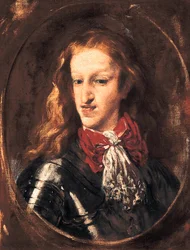 Porträt von Karl II. (1661-1700) König von Spanien